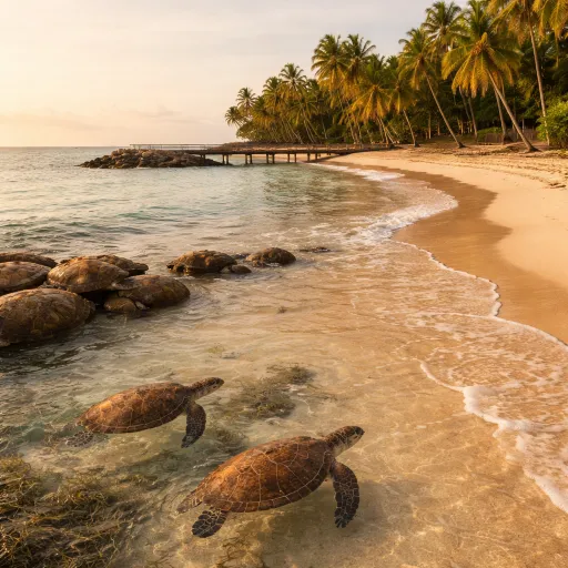 Caravelle à Sainte-Anne, la plage où l'on nage avec les tortues sans réserver d'excursion