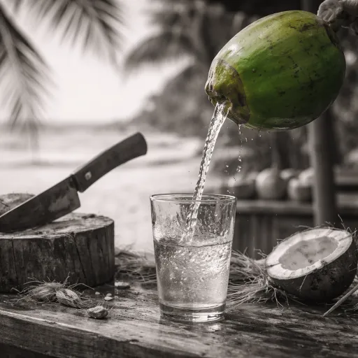 L'eau de coco fraîche : où la boire, comment la commander, ce qu'elle dit du dimanche