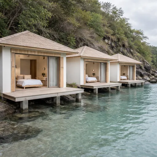 Écolodges de Bouillante : trois adresses où la mer rentre dans la chambre
