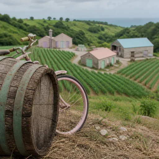 Distilleries de Marie-Galante : Bellevue, Bielle, Poisson et le triangle du rhum agricole à vélo
