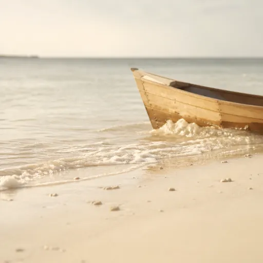 La plage de l’îlet du Gosier : un écrin de sable blanc face au Gosier